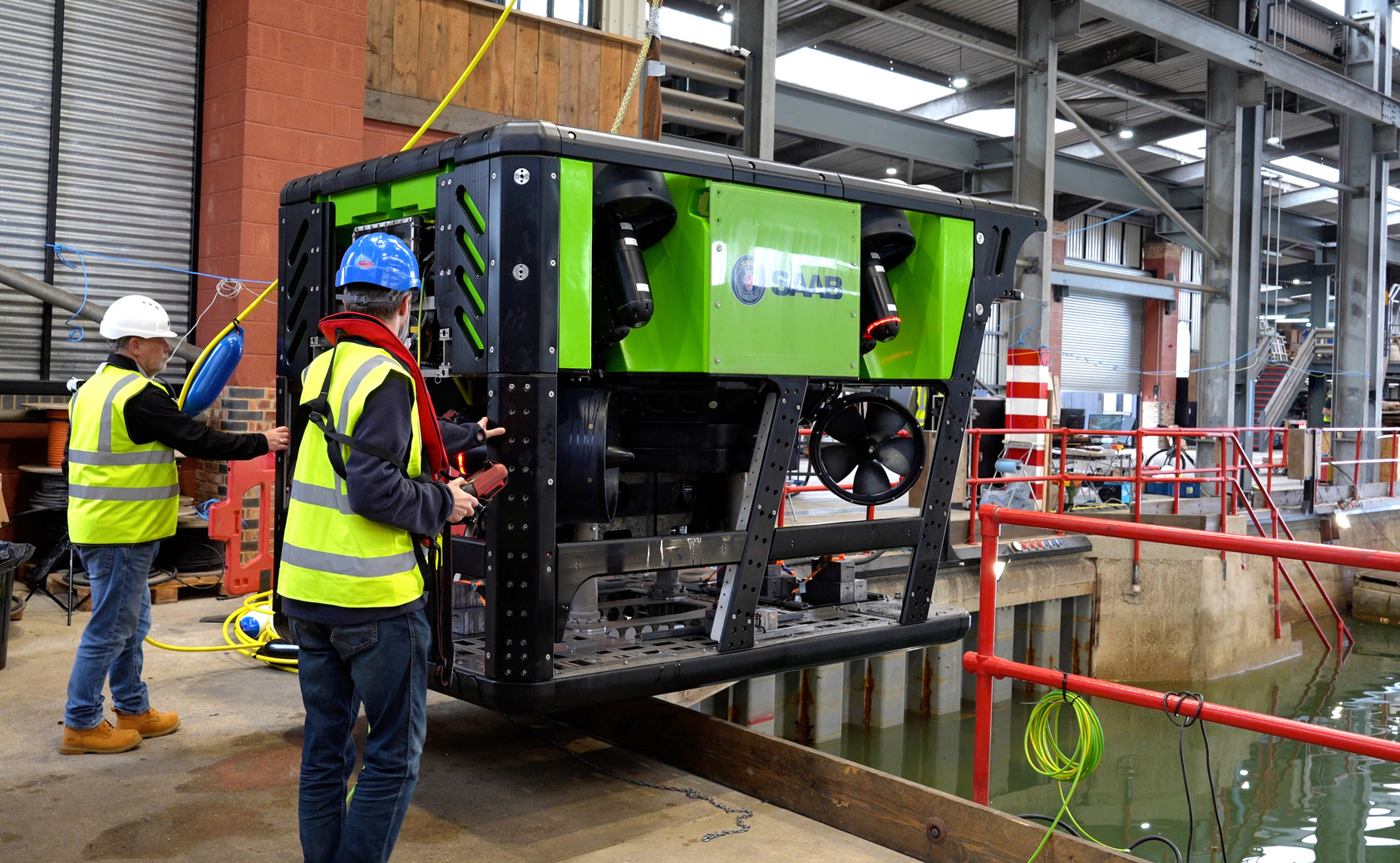 The Seaeye SR20 - advanced fully-electric work-class ROV - successfully completing inshore water testing (1)