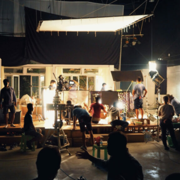 Filming set