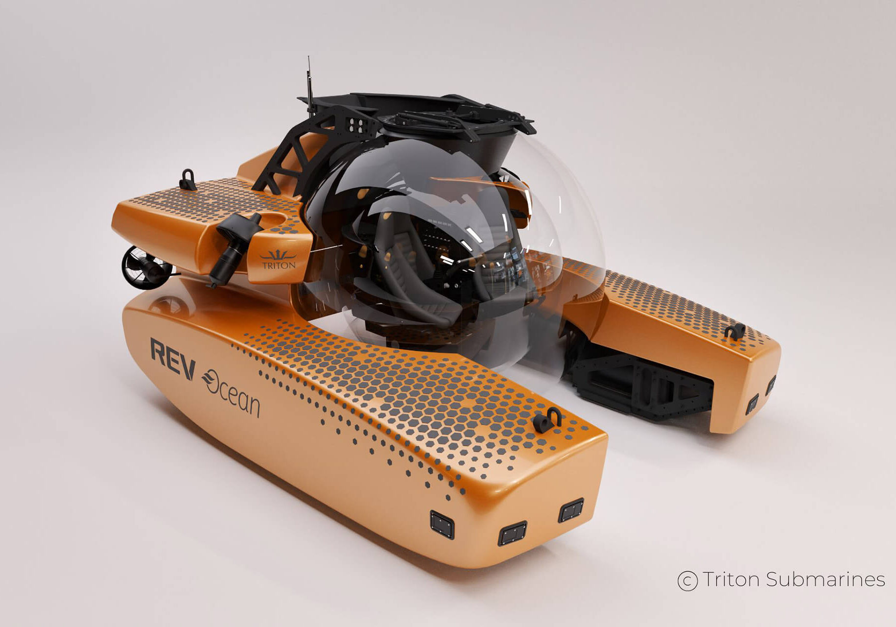 Triton's submersibles - Hero Image Triton 7500/3 submersible